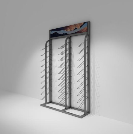 What are the advantages of ceramic tile ceramic tile color plate display racks?