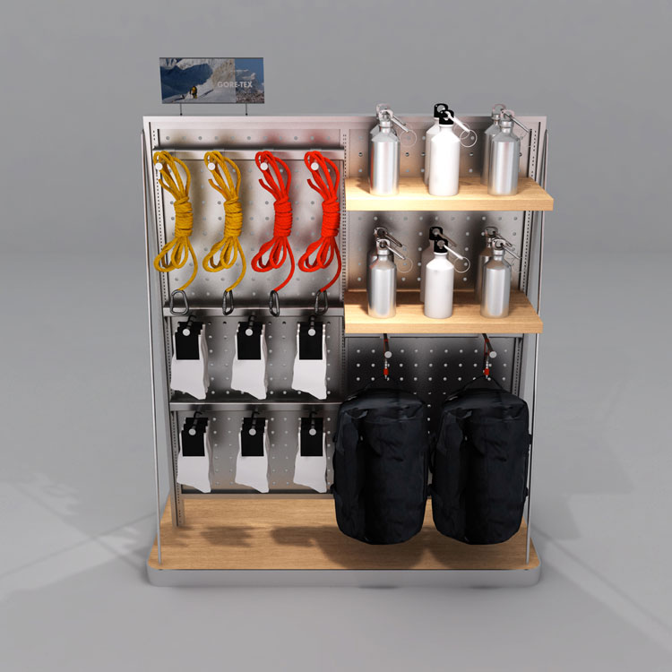 Long Shoe-Trying Bench With Storage